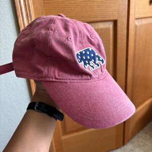 2/$20 Stylish Authentic Pigment Women’s Pink Cap with Bear Design